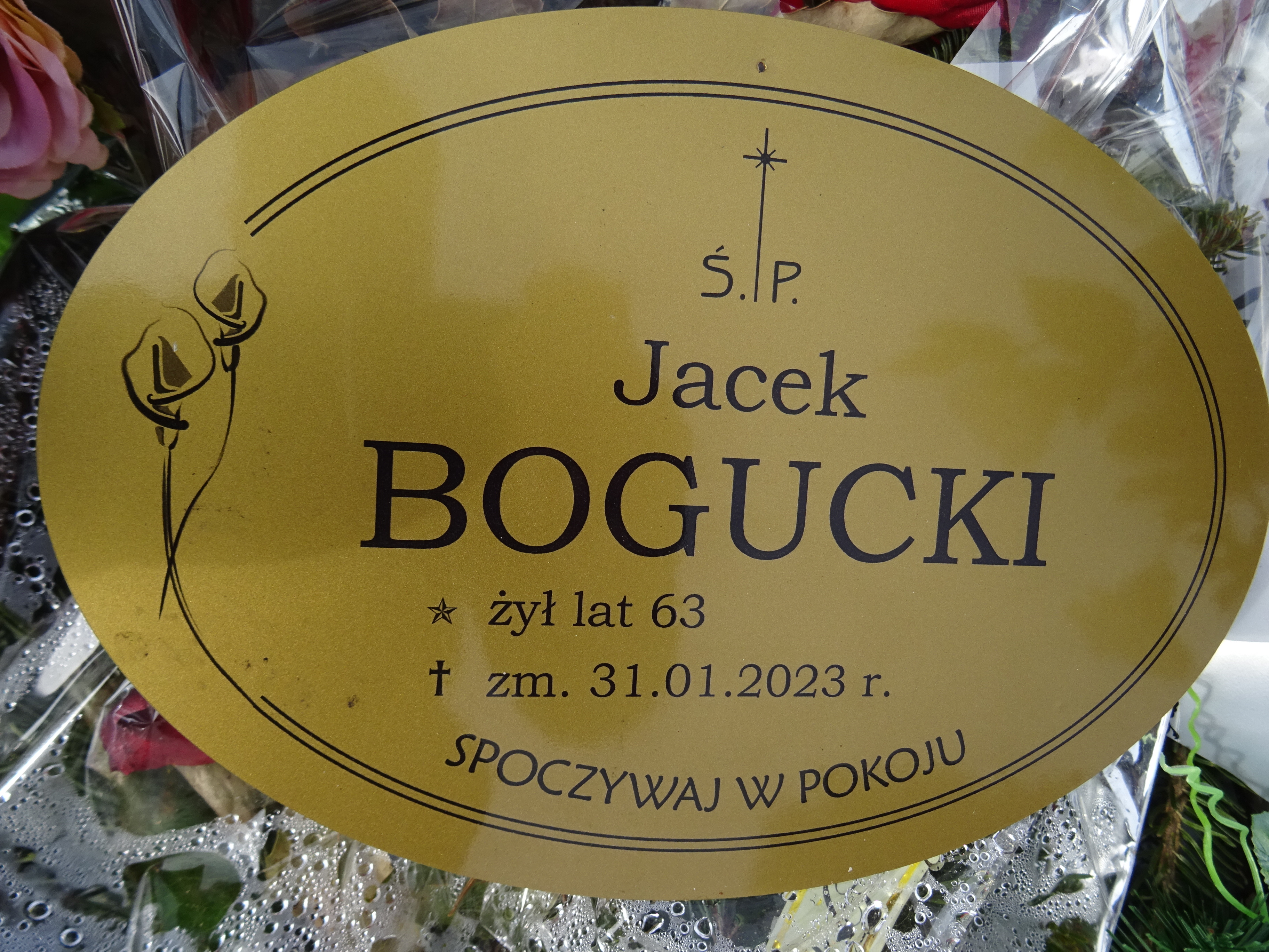 Grób Jacek Bogucki