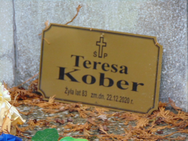 Grób Teresa Kober