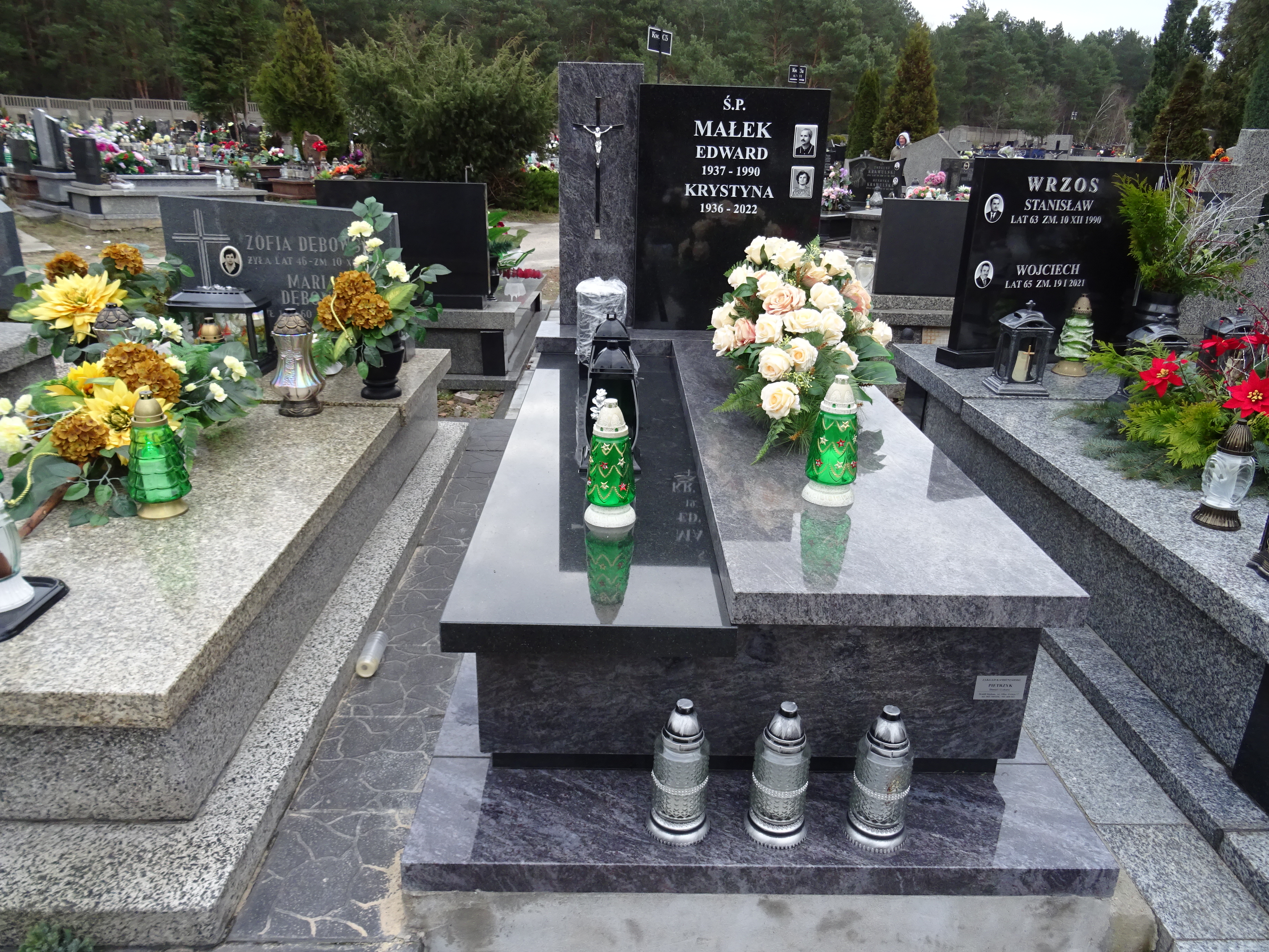 Grób Krystyna Małek