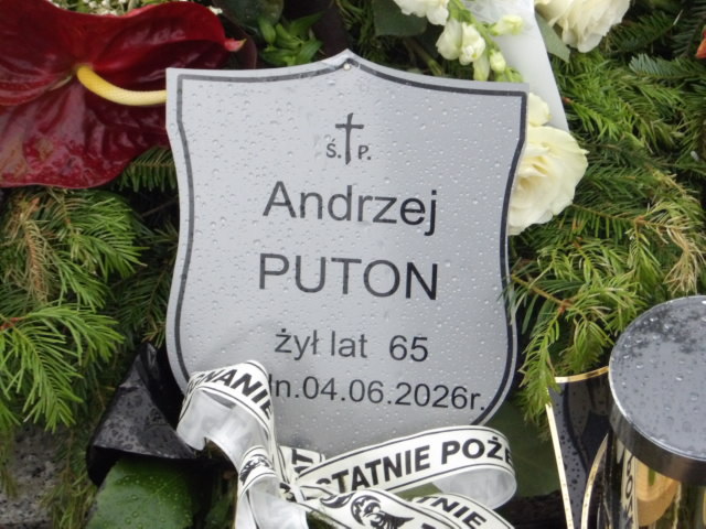 Grób Andrzej Puton