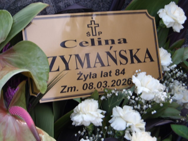Grób Celina Szymańska