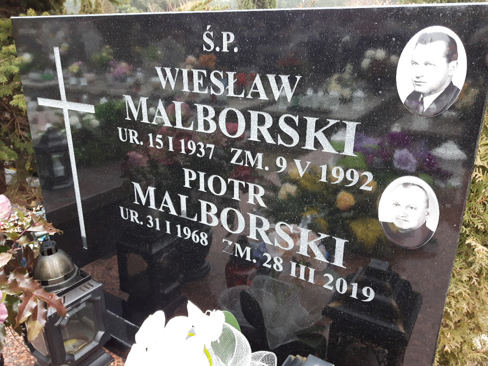 Grób Piotr Malborski