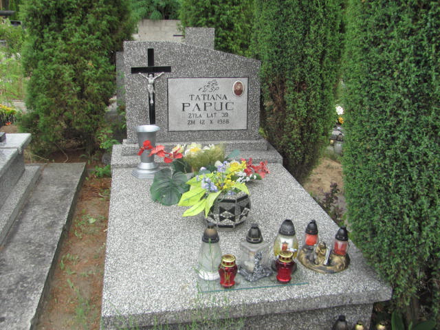 Grób Jerzy Papuć