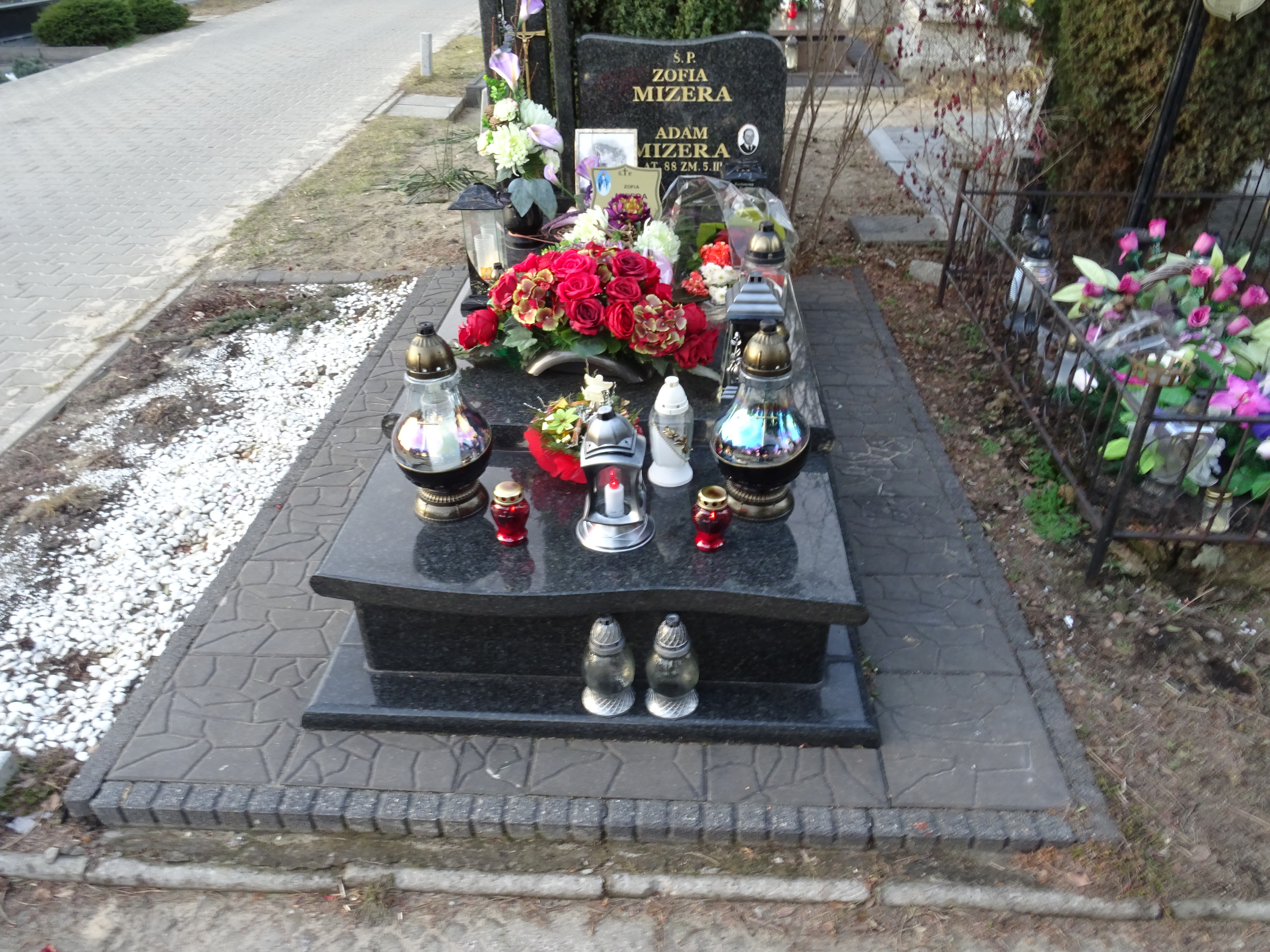 Grób Zofia Mizera