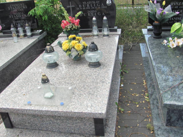 Grób Janina Burliga