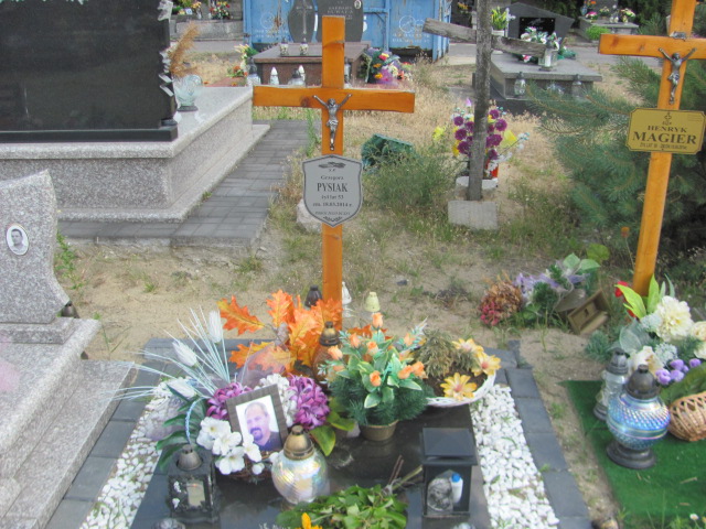 Grób Grzegorz Pysiak