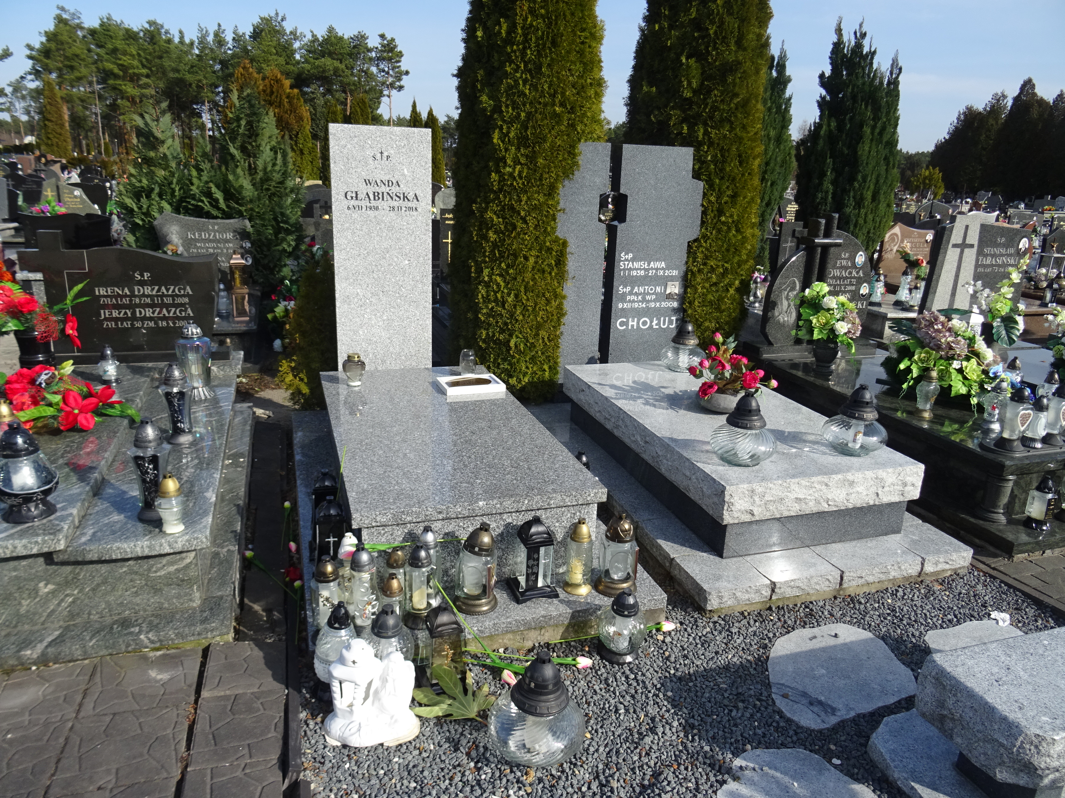 Grób Janusz Głąbiński