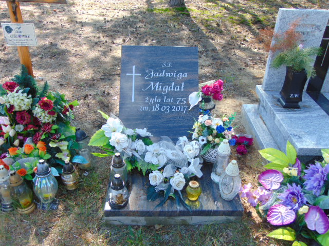 Grób Jadwiga Migdał