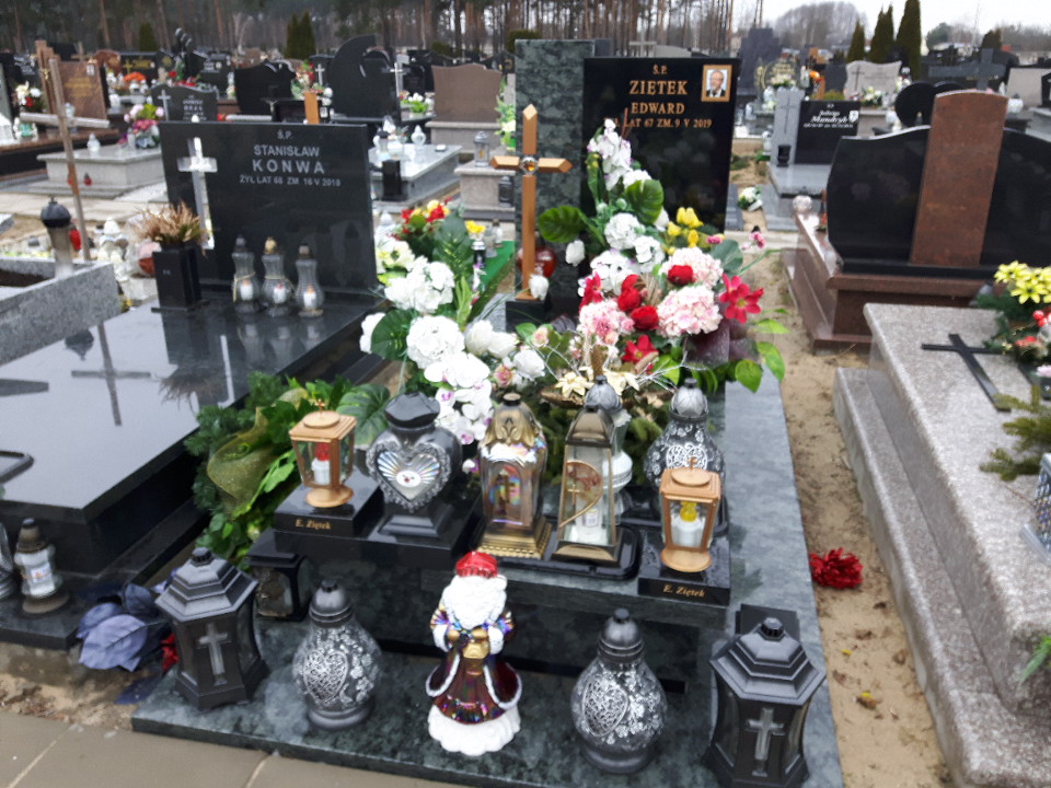 Grób Edward Ziętek