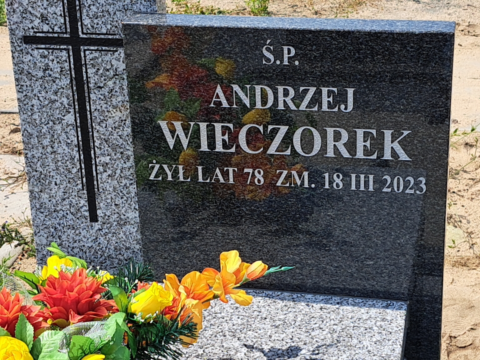 Grób Andrzej Wieczorek
