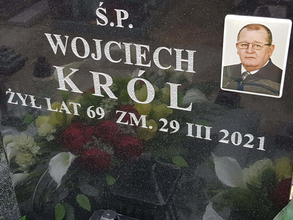 Grób Wojciech Król