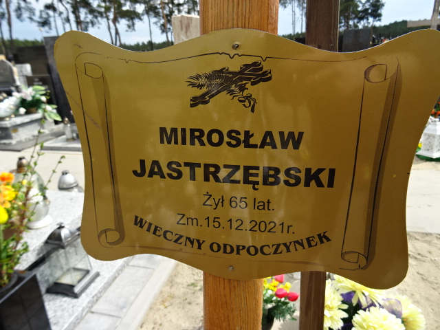Grób Mirosław Jastrzębski