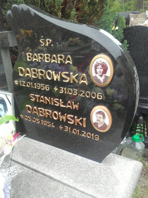 Grób Stanisław Dąbrowski