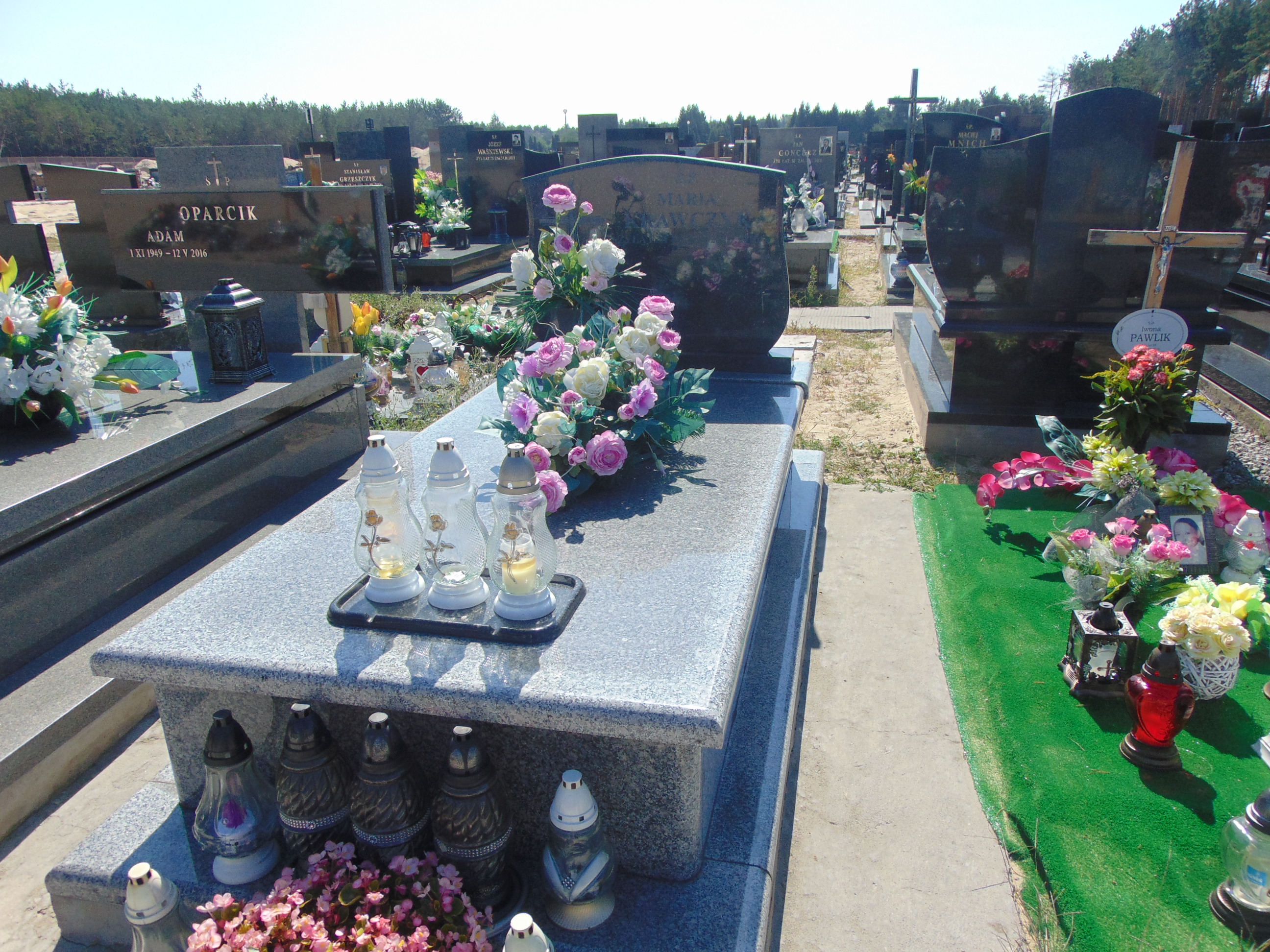 Grób Maria Krawczyk