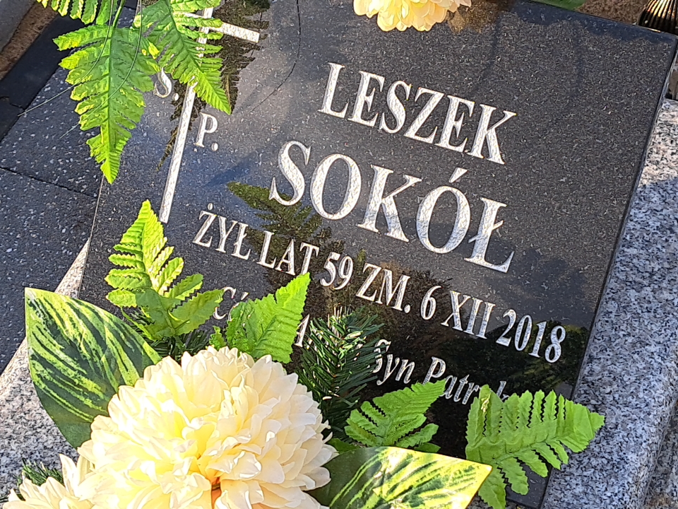 Grób Leszek Sokół