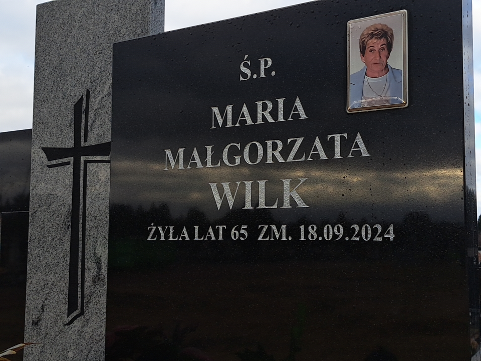 Grób Maria Wilk