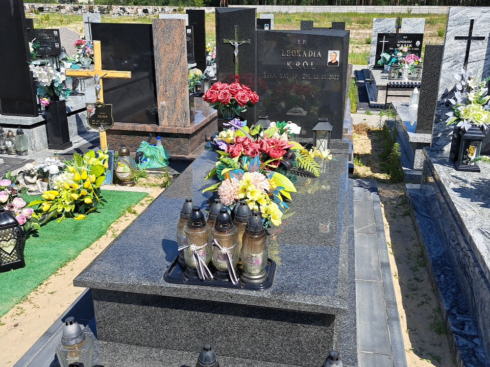 Grób Leokadia Król