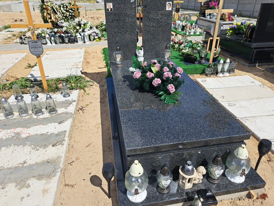 Grób Grażyna Jamroży