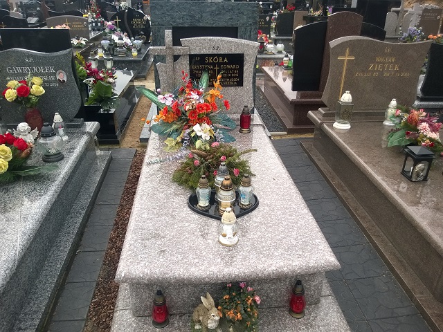 Grób Krystyna Skóra