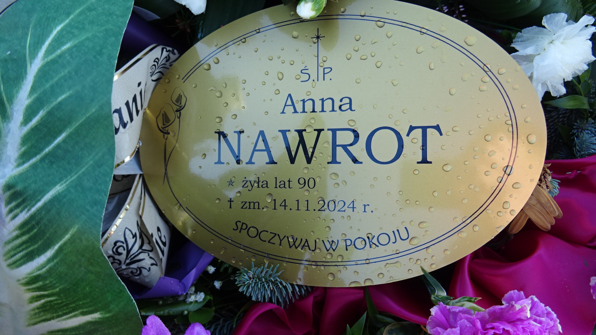 Grób Anna Nawrot