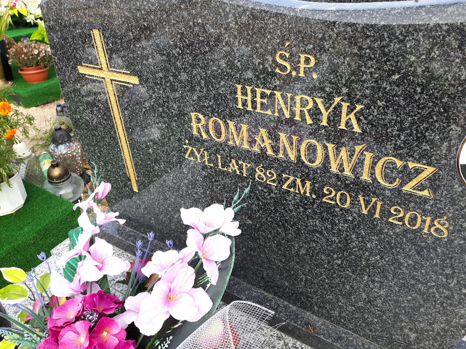 Grób Henryk Romanowicz