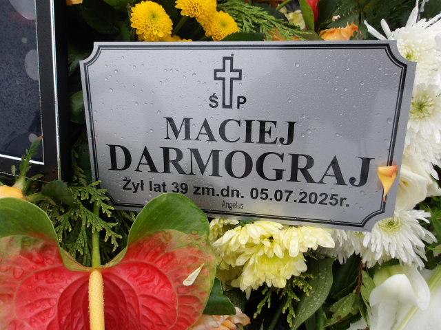 Grób Wacława Darmograj