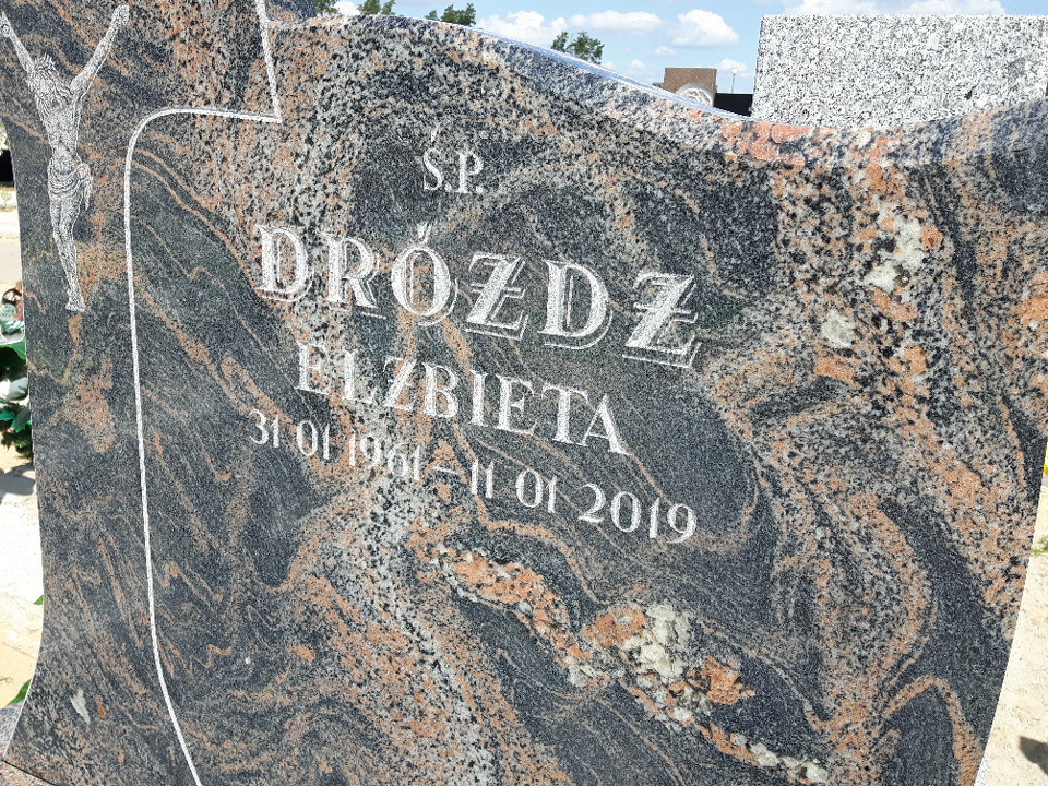 Grób Elżbieta Dróżdż