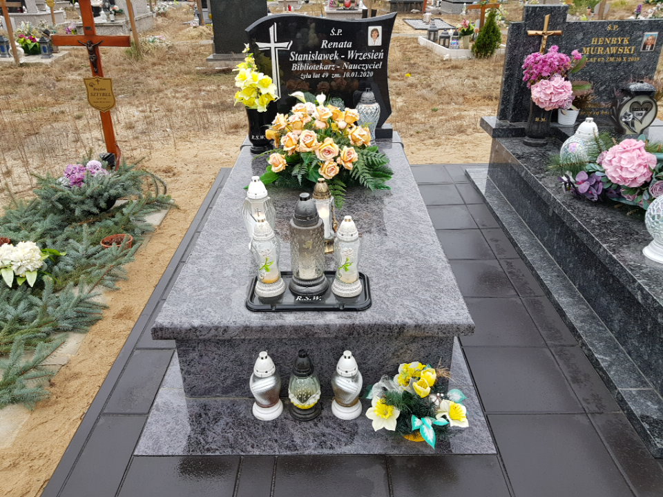 Grób Renata Stanisławek-Wrzesień